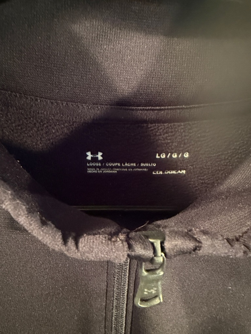 Under Armour Charcoal Quarter-Zip Pullover - Picture 2 of 5